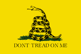 Don't Tread On Me Gadsden Flag Air Freshener - Click Image to Close